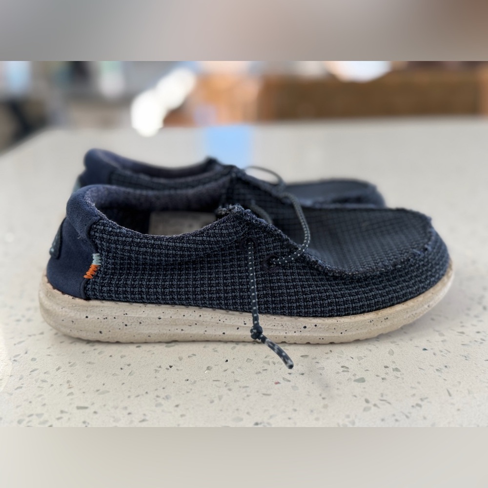 Hey Dude Kids Shoes in Navy